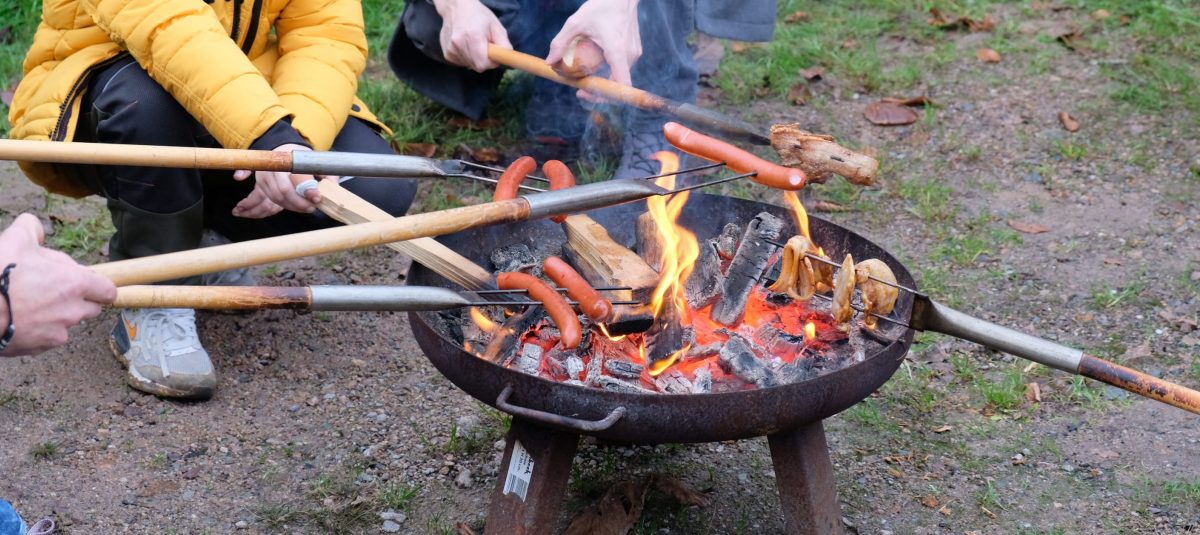 Feuerschale Nikolausfliegen